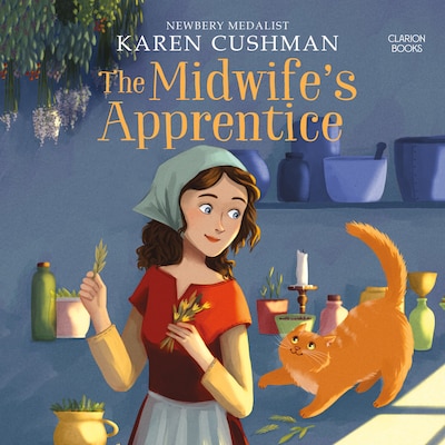 The Midwife's Apprentice – okładka audiobooka, autor Karen Cushman