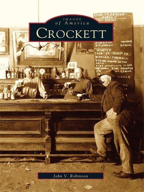 Crockett – omslag til lydbogen af John V Robinson