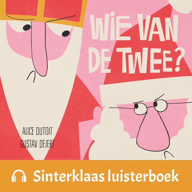 Wie van de twee – omslag van het luisterboek van Alice Dutoit