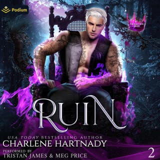 Ruin: The Beast King Brides, Book 2 – omslag till ljudboken av Charlene Hartnady