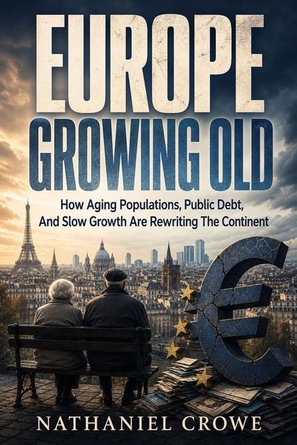 Europe Growing Old: How Aging Populations, Public Debt, and Slow Growth Are Rewriting the Continent – omslag til lydbogen af Nathaniel Crowe