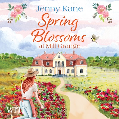 Spring Blossoms at Mill Grange – omslag til lydbogen af Jenny Kane