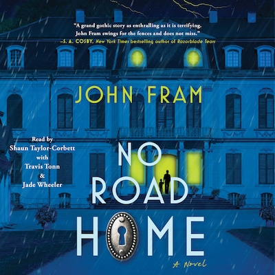 No Road Home – omslag til lydbogen af John Fram