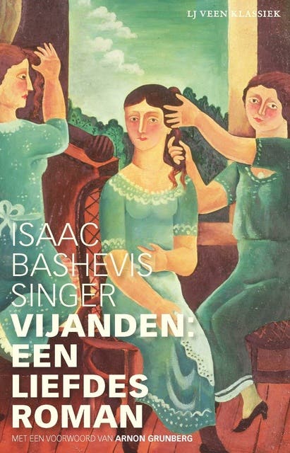 Vijanden: Een liefdesroman – omslag van het luisterboek van Isaac Bashevis Singer