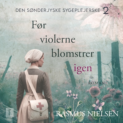 Før violerne blomstrer igen – omslag til lydbogen af Rasmus Nielsen