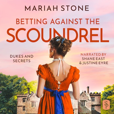 Betting against the scoundrel – omslag til lydbogen af Mariah Stone