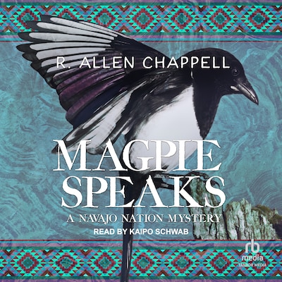 Magpie Speaks – omslag til lydbogen af R. Allen Chappell
