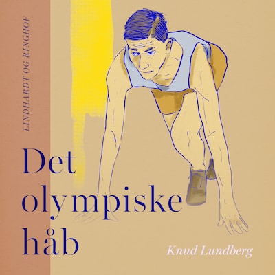 Det olympiske håb – omslag til lydbogen af Knud Lundberg