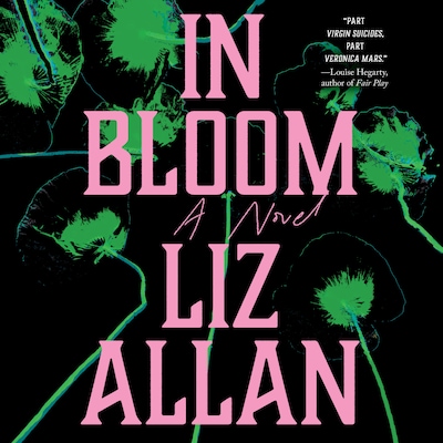 In Bloom – omslag til lydbogen af Liz Allan