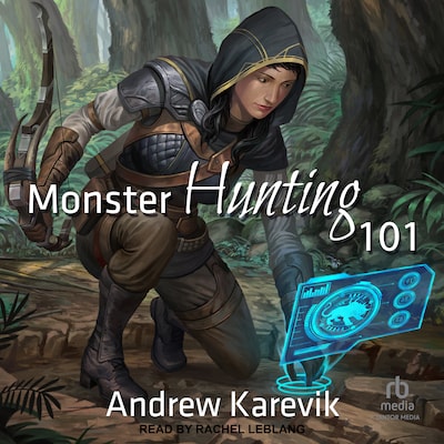 Monster Hunting 101 – omslag til lydbogen af Andrew Karevik