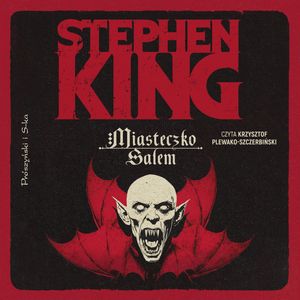 Miasteczko Salem – okładka audiobooka, autor Stephen King