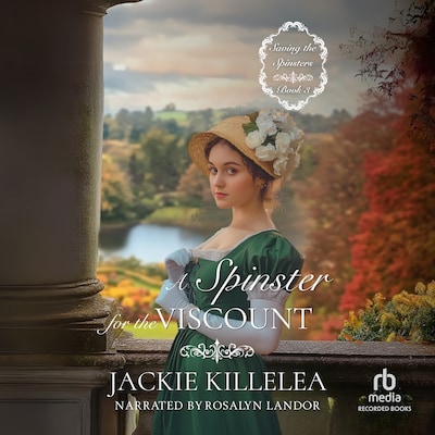 A Spinster for the Viscount – omslag til lydbogen af Jackie Killelea