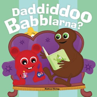Daddiddoo Babblarna – omslag till ljudboken av Anneli Tisell