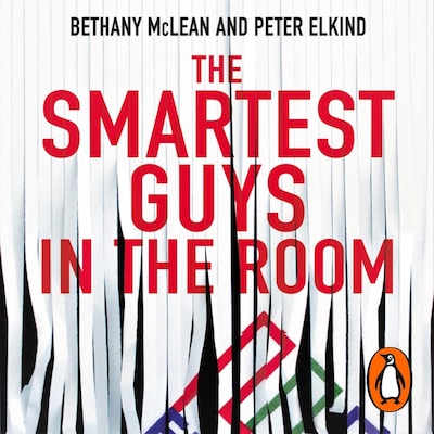 The Smartest Guys in the Room – omslag til lydbogen af Peter Elkind, Bethany McLean