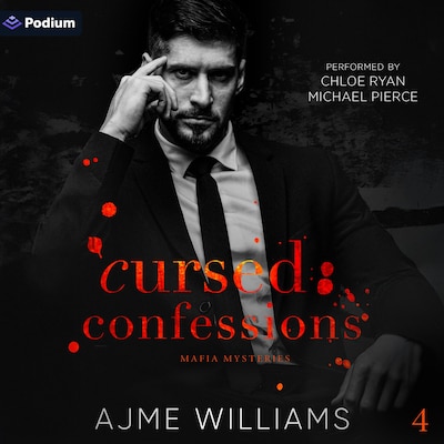 Cursed Confessions – omslag til lydbogen af Ajme Williams