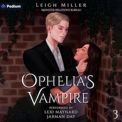 Ophelia's Vampire – omslag til lydbogen af Leigh Miller