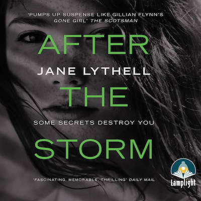 After the Storm – omslag til lydbogen af Jane Lythell
