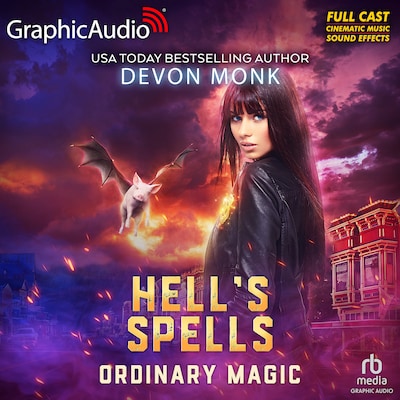 Hell's Spells [Dramatized Adaptation] – omslag til lydbogen af Devon Monk