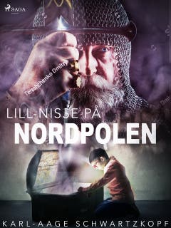Lill-Nisse på Nordpolen – omslag till ljudboken av Karl-Aage Schwartzkopf