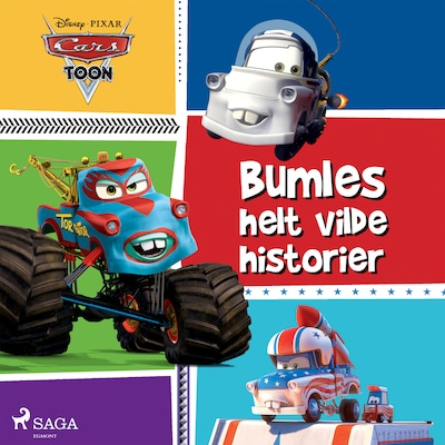 Biler - Bumles helt vilde historier – omslag til lydbogen af Disney