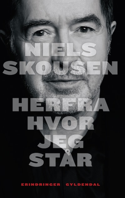 Herfra hvor jeg står – omslag til lydbogen af Niels Skousen