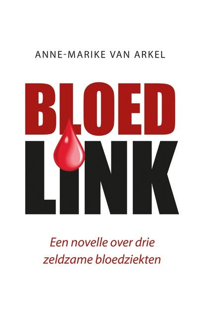 Bloedlink – omslag van het luisterboek van Anne-Marike van Arkel
