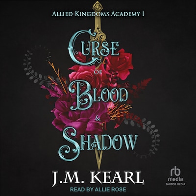 Curse of Blood and Shadow – omslag til lydbogen af J. M. Kearl