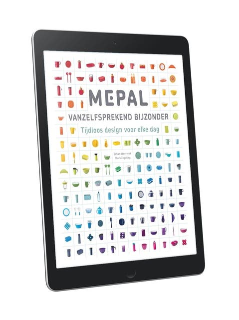 Mepal. Vanzelfsprekend Bijzonder: Tijdloos design voor elke dag – omslag van het luisterboek van Mark Zegeling
