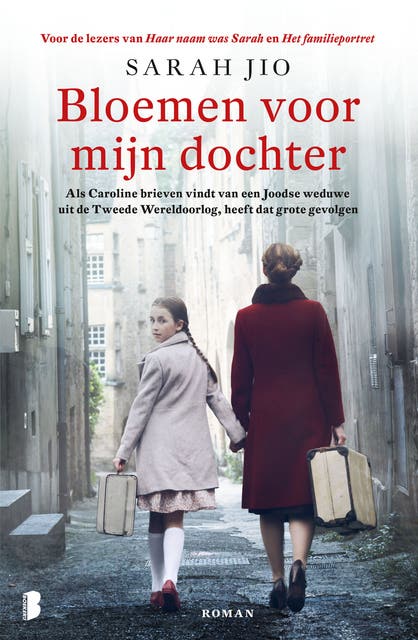 Bloemen voor mijn dochter: Als Caroline brieven vindt van een Joodse weduwe uit de Tweede Wereldoorlog, heeft dat grote gevolgen – omslag van het luisterboek van Sarah Jio