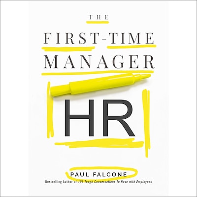 The First-Time Manager: HR – omslag til lydbogen af Paul Falcone