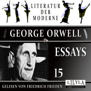 Essays 15 – okładka audiobooka, autor George Orwell