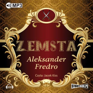 Zemsta – okładka audiobooka, autor Zemsta
