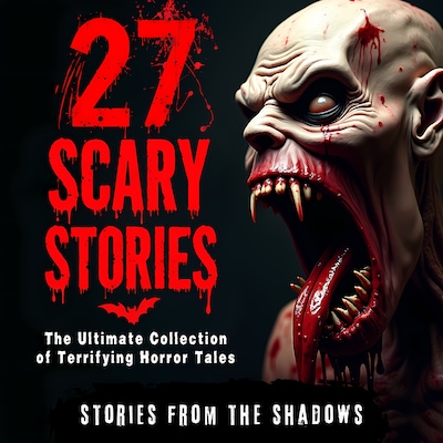 27 Scary Stories. The Ultimate Collection of Terrifying Horror Tales – omslag til lydbogen af Stories From The Shadows