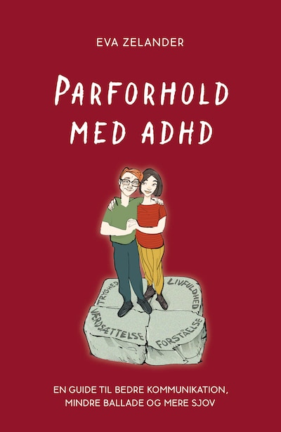 Parforhold med ADHD – omslag til lydbogen af Eva Zelander