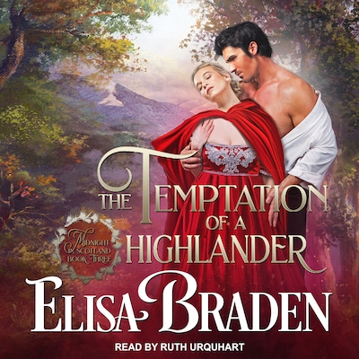 The Temptation of a Highlander – omslag til lydbogen af Elisa Braden
