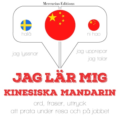 Jag lär mig kinesiska - Mandarin – omslag till ljudboken av JM Gardner