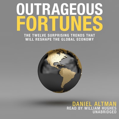 Outrageous Fortunes – omslag til lydbogen af Daniel Altman