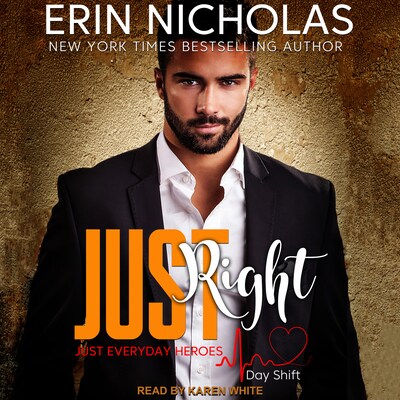 Just Right – omslag til lydbogen af Erin Nicholas