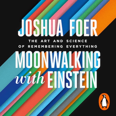 Moonwalking with Einstein – omslag til lydbogen af Joshua Foer
