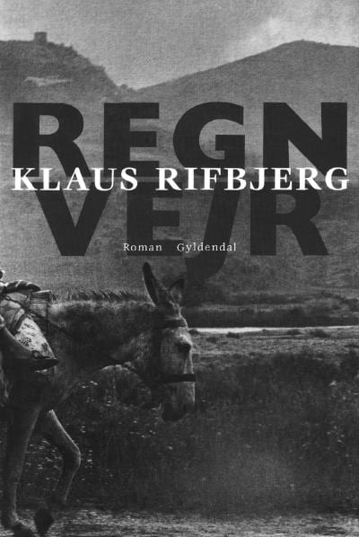 Regnvejr – omslag til lydbogen af Klaus Rifbjerg