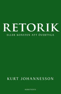 Retorik eller konsten att övertyga – omslag till ljudboken av Kurt Johannesson