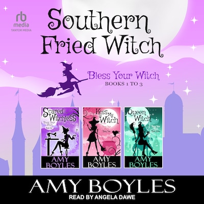 Southern Fried Witch – omslag til lydbogen af Amy Boyles