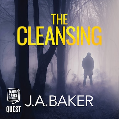 The Cleansing – omslag til lydbogen af J.A. Baker