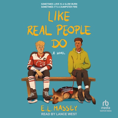 Like Real People Do – omslag til lydbogen af E.L. Massey