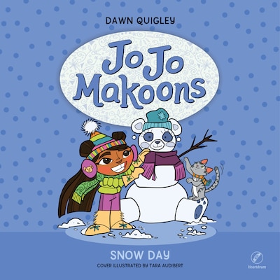 Jo Jo Makoons: Snow Day – omslag til lydbogen af Dawn Quigley