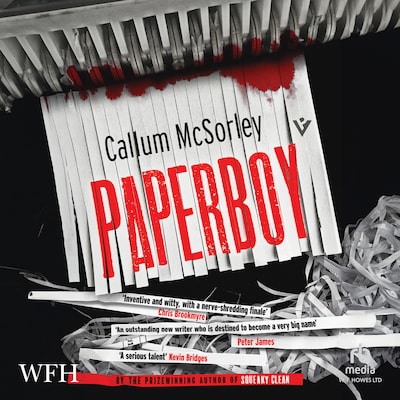 Paperboy – omslag til lydbogen af Callum McSorley