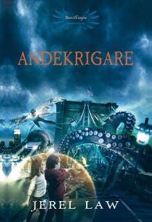 Andekrigare – omslag till ljudboken av Jerel Law