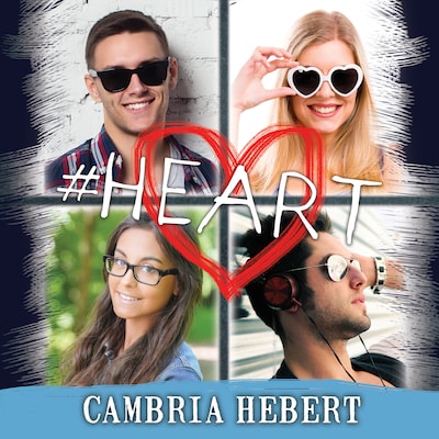 #Heart – omslag til lydbogen af Cambria Hebert