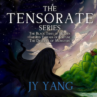The Tensorate Series – omslag til lydbogen af Neon Yang