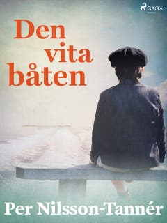 Den vita båten – omslag till ljudboken av Per Nilsson Tannér
